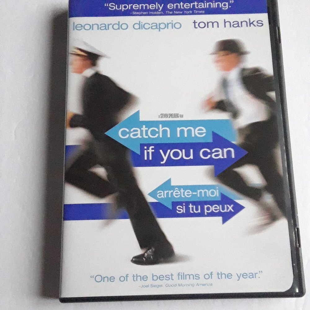 Catch Me If You Can DVD - Leonardo Dicaprio, Tom Hanks 2 discs